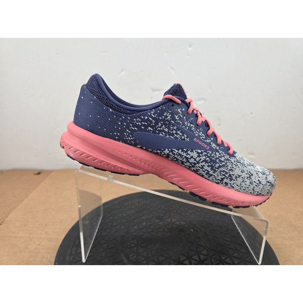 Brooks Launch 6 Womens Running Shoes Blue Pink 1202851B422 Size 8.5 - Picture 14 of 16